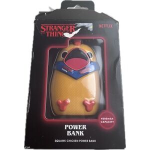 The Stranger Things Squawk Chicken Power Bank 4000mAh Open Box